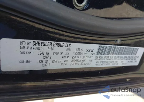 2015 Dodge Journey Limited z USA, uszkodzony, nr VIN 3C4PDCDG6FT566235